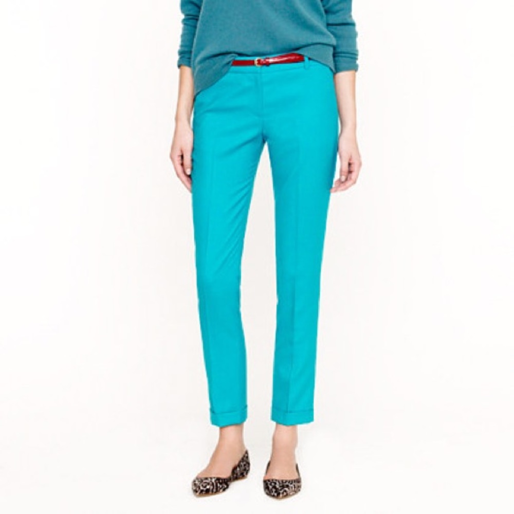 J. Crew Cafe Capri, lightweight wool, EUC, 12